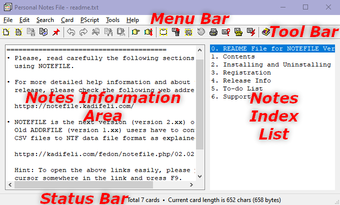 turn notefile into file